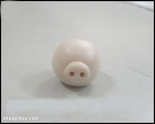 猪八戒软陶制作方法 猪八戒粘土制作图解 -  www.shouyihuo.com