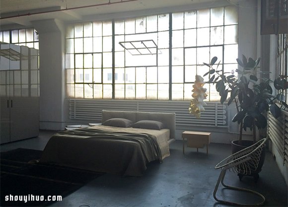 利用厂房改造的正宗工业风居家/工作空间 -  www.shouyihuo.com