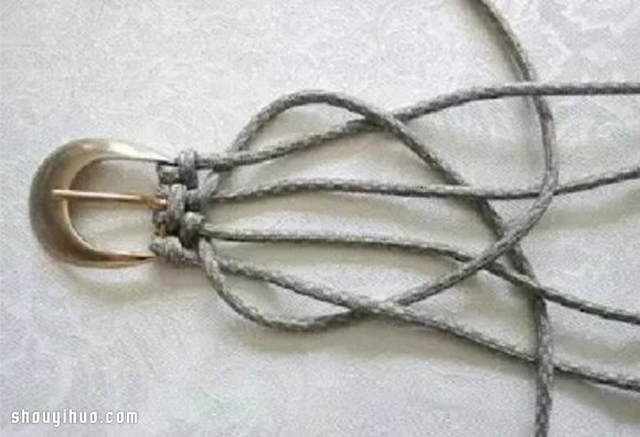 自己动手编出一根皮带的方法步骤图解教程 -  www.shouyihuo.com