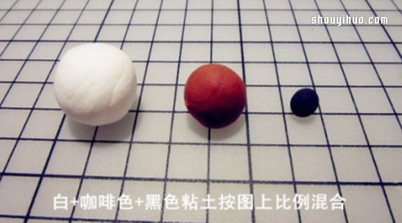 海贼王电话虫蜗牛粘土制作图解教程 -  www.shouyihuo.com