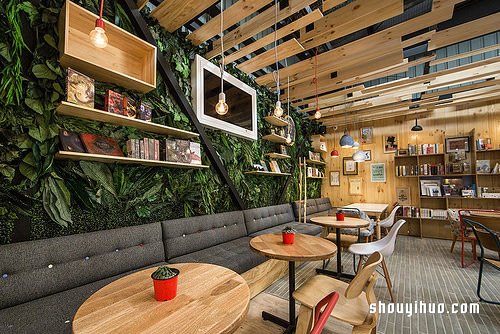 奇幻风味复合式书店 静谧有活力的购书空间 -  www.shouyihuo.com
