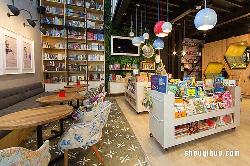 奇幻风味复合式书店 静谧有活力的购书空间 -  www.shouyihuo.com