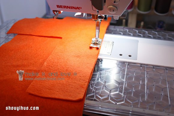 可爱不织布玩具卡车货车布艺手工制作方法 -  www.shouyihuo.com
