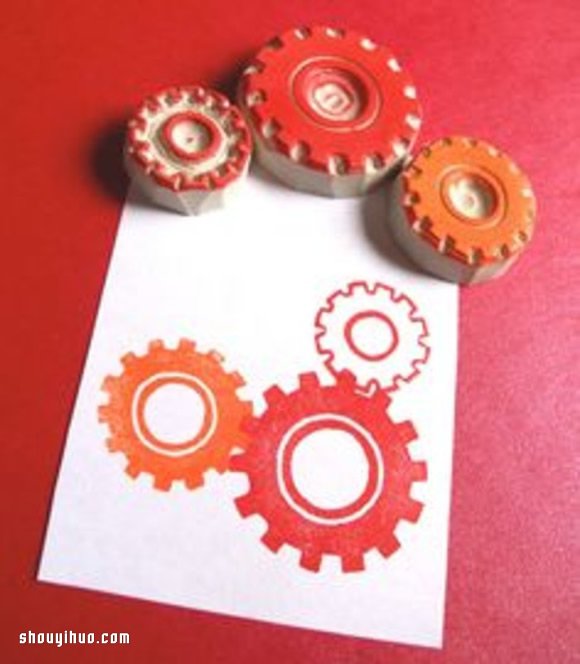 40款橡皮图章手工DIY教程 总有一款适合你！ -  www.shouyihuo.com