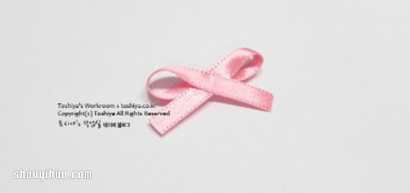 少女风可爱发卡DIY制作的方法图解教程 -  www.shouyihuo.com