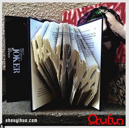 旧书内页折纸，让人一打开便被其中创意惊艳 -  www.shouyihuo.com
