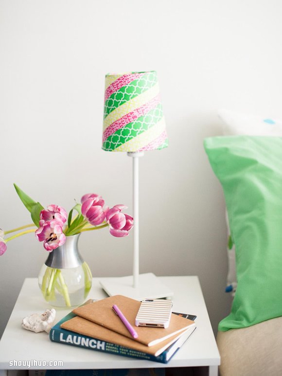 彩色和纸胶带创意DIY 美好我们的家居空间 -  www.shouyihuo.com