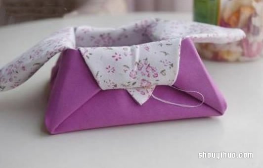 简单家居布艺DIY：不织布收纳盒手工制作图解 -  www.shouyihuo.com