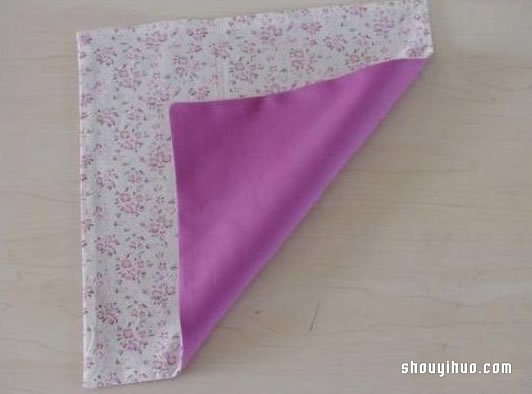 简单家居布艺DIY：不织布收纳盒手工制作图解 -  www.shouyihuo.com