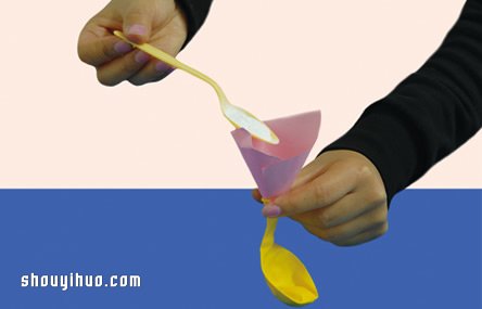 化学小实验：小苏打和白醋帮我们吹气球 -  www.shouyihuo.com
