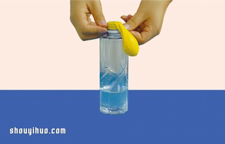 化学小实验：小苏打和白醋帮我们吹气球 -  www.shouyihuo.com