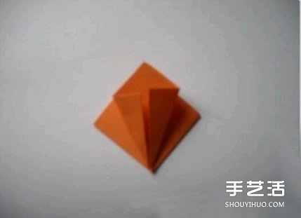 漂亮纸花DIY制作教程 简易纸花的做法图解 -  www.shouyihuo.com