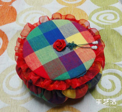 布艺南瓜收纳篮的DIY制作方法详细图解教程 -  www.shouyihuo.com