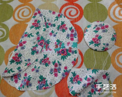 布艺南瓜收纳篮的DIY制作方法详细图解教程 -  www.shouyihuo.com