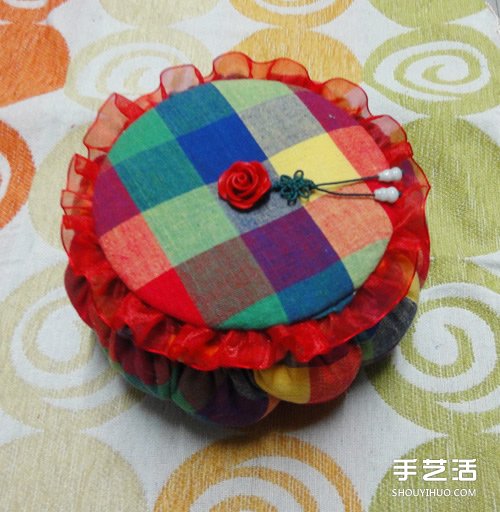 布艺南瓜收纳篮的DIY制作方法详细图解教程 -  www.shouyihuo.com