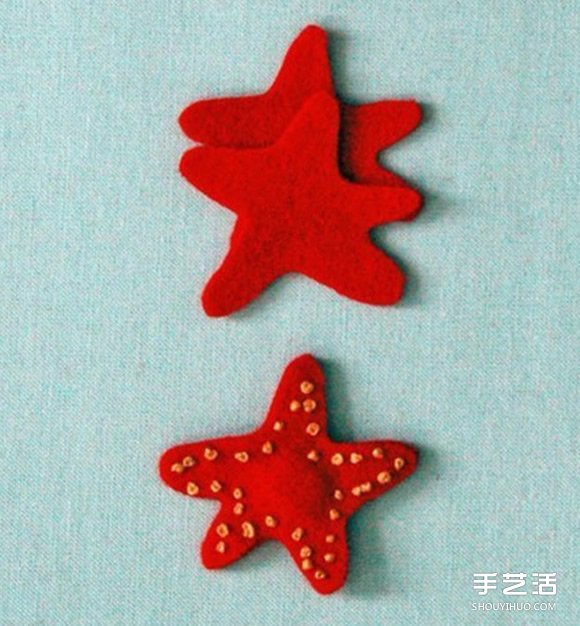 可爱又简单的布艺小动物玩具手工制作图解教程 -  www.shouyihuo.com