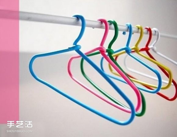 简单别针小手工 DIY制作小矮人专用晾衣架 -  www.shouyihuo.com