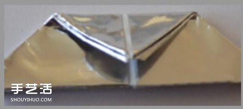 折纸蜡烛的方法图解 手工纸蜡烛的折法教程 -  www.shouyihuo.com