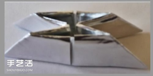 折纸蜡烛的方法图解 手工纸蜡烛的折法教程 -  www.shouyihuo.com