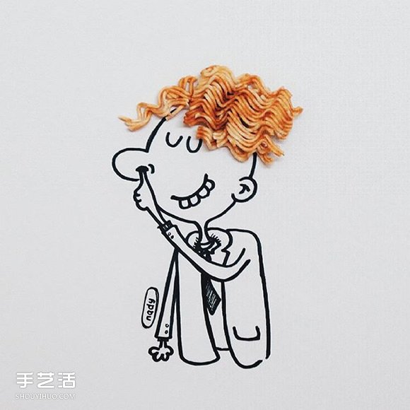 小时候最爱的零食创意DIY 令人惊喜的逗趣插画 -  www.shouyihuo.com