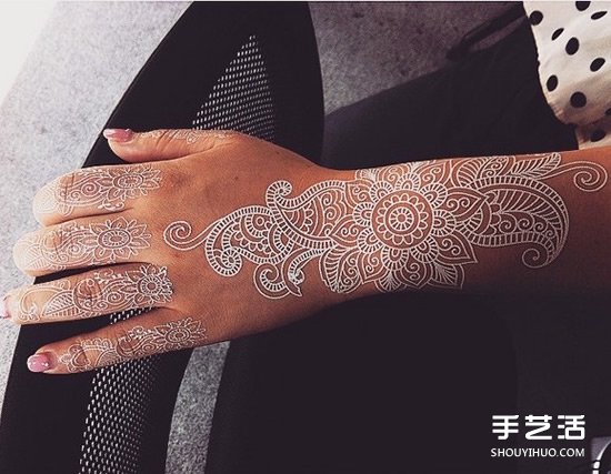 Henna印度传统人体彩绘 不用纹身也能美美的 -  www.shouyihuo.com