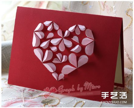 5款可爱的手工卡片 感谢/生日/情人节卡片作品 -  www.shouyihuo.com