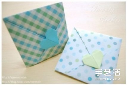 折纸情书的方法图解 手工浪漫情书的折法教程 -  www.shouyihuo.com