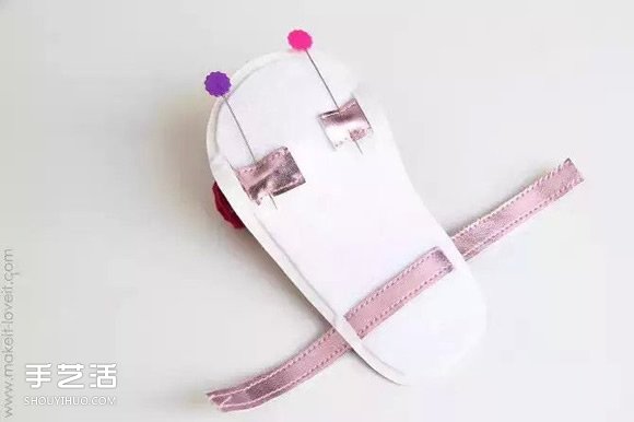 不要的破旧包包改造 DIY制作宝宝漂亮鞋子 -  www.shouyihuo.com