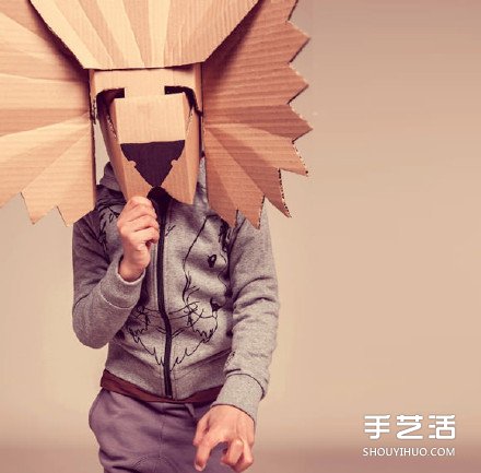 废纸箱变废为宝DIY手工制作好玩的儿童玩具 -  www.shouyihuo.com