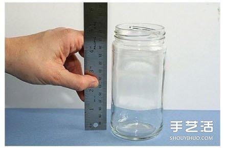 玻璃瓶废物利用DIY 简单创意制作另类相框 -  www.shouyihuo.com