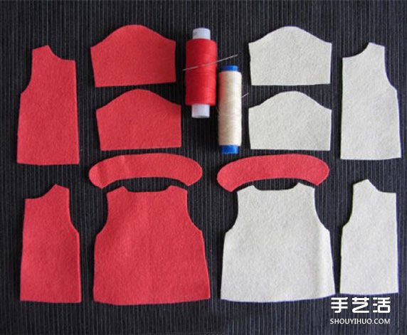 迷你玩偶服制作教程 玩偶服装手工制作图解 -  www.shouyihuo.com