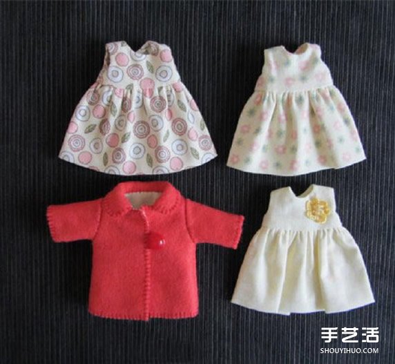 迷你玩偶服制作教程 玩偶服装手工制作图解 -  www.shouyihuo.com