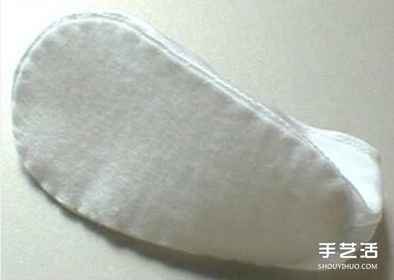 女娃娃穿的漂亮布艺婴儿鞋的制作方法带图纸 -  www.shouyihuo.com