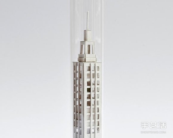 硬纸板和树枝变废为宝 DIY玻璃试管中的世界 -  www.shouyihuo.com