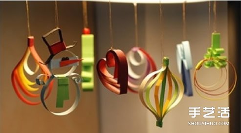幼儿园圣诞挂饰DIY制作 自制圣诞挂饰手工图解 -  www.shouyihuo.com