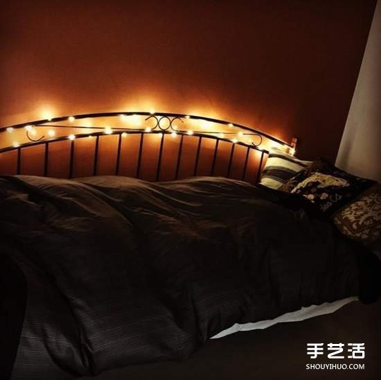 圣诞灯饰别急着收！简单DIY让房间布置变梦幻 -  www.shouyihuo.com