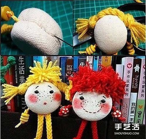 可爱布偶娃娃手工制作 DIY布娃娃制作方法 -  www.shouyihuo.com