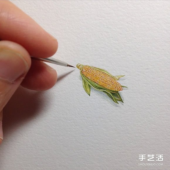 精细的微型插画 挑战细致的极限 - www.shouyihuo.com