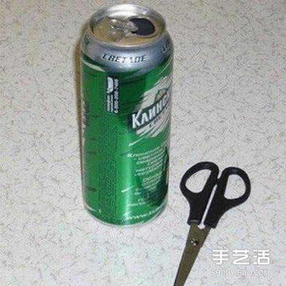 自制饼干模具的方法 易拉罐废物利用DIY烘焙模具 -  www.shouyihuo.com
