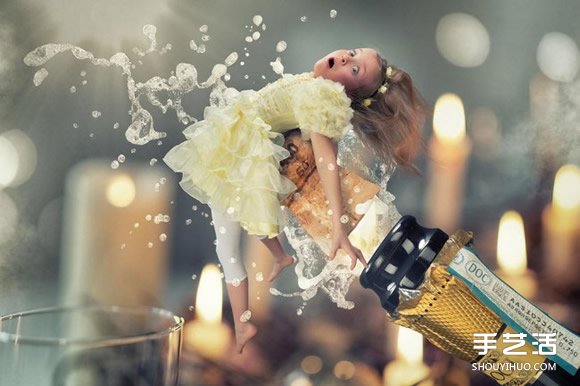 创意儿童照：超强老爸镜头下无所不能的女儿 -  www.shouyihuo.com