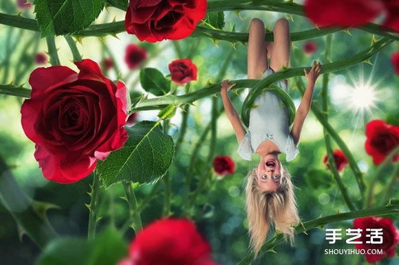创意儿童照：超强老爸镜头下无所不能的女儿 -  www.shouyihuo.com