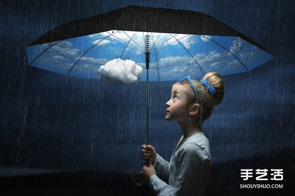 创意儿童照：超强老爸镜头下无所不能的女儿 -  www.shouyihuo.com