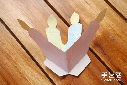 怎么做立体生日贺卡 立体生日贺卡的制作方法 -  www.shouyihuo.com