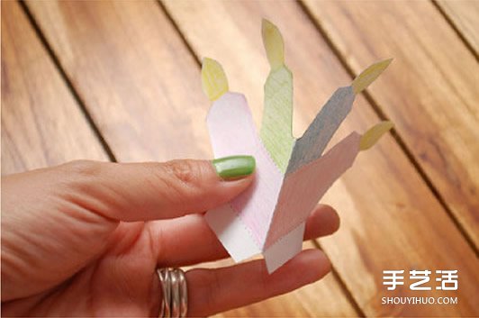 怎么做立体生日贺卡 立体生日贺卡的制作方法 -  www.shouyihuo.com