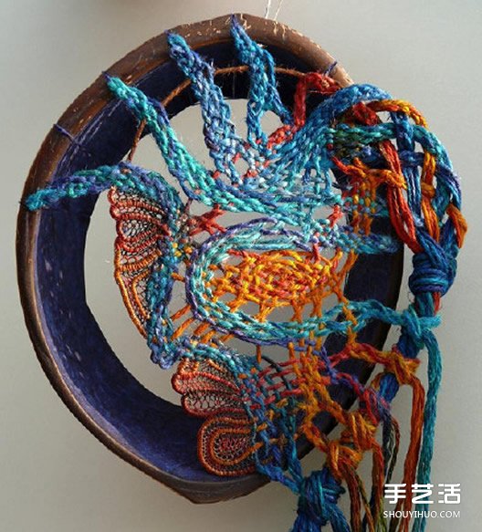 创意编织画作品图片 将人物刻画得惟妙惟肖 -  www.shouyihuo.com