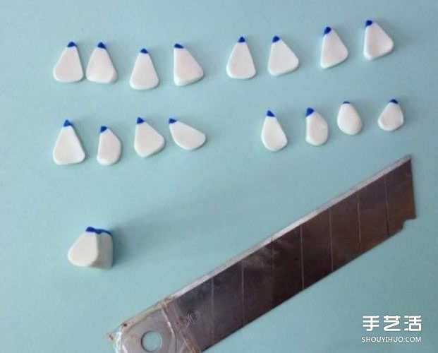 超轻粘土莲花DIY教程 用粘土制作莲花的过程 -  www.shouyihuo.com