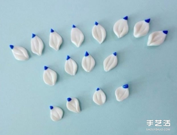超轻粘土莲花DIY教程 用粘土制作莲花的过程 -  www.shouyihuo.com