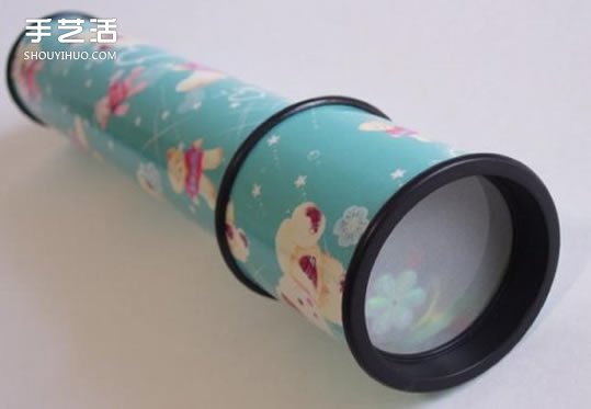 自制万花筒的方法步骤 手工制作万花筒步骤图 -  www.shouyihuo.com