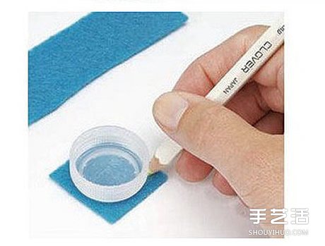自制不织布针插的方法 迷你针插布艺DIY教程 -  www.shouyihuo.com