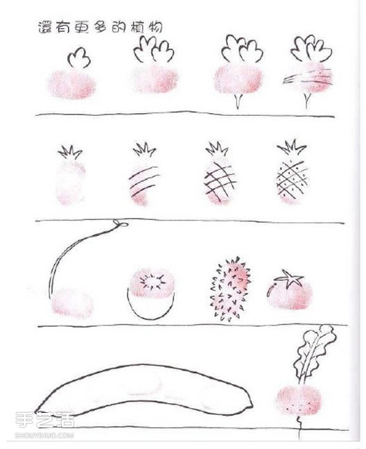 简单又好玩的创意手指画 启发孩子们的想象力 -  www.shouyihuo.com
